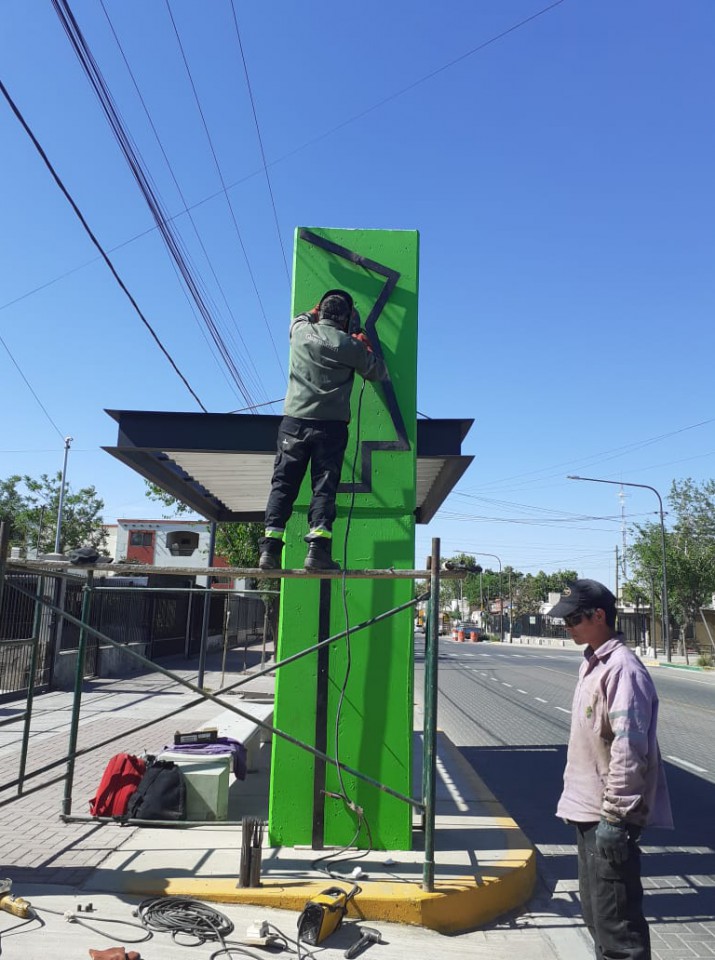 El arte en espacios públicos: Guaymallén