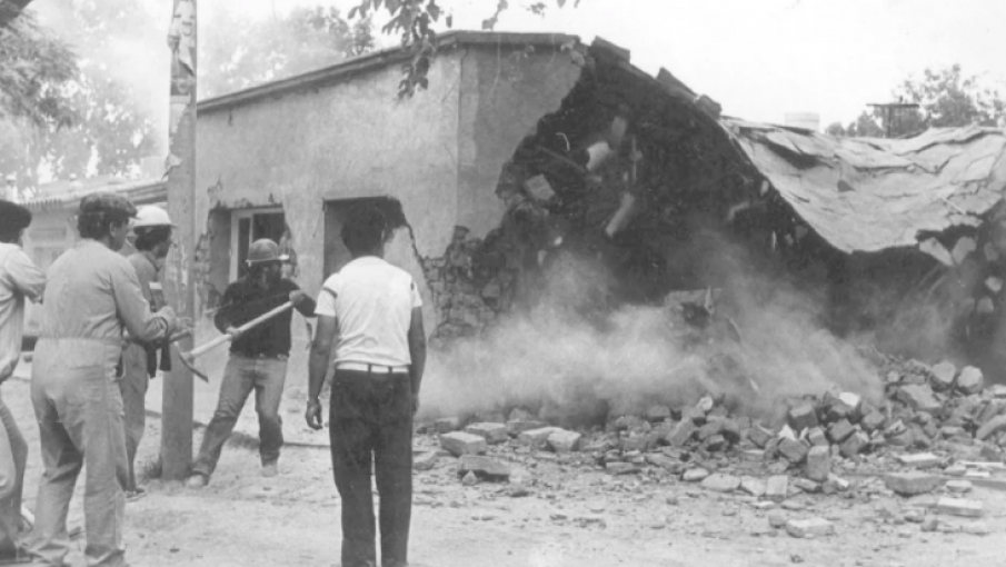 Orquín, intendente de Guaymallén durante el terremoto del '85: "Nos demolió  dos distritos completos" - Noticias de Mendoza - Memo