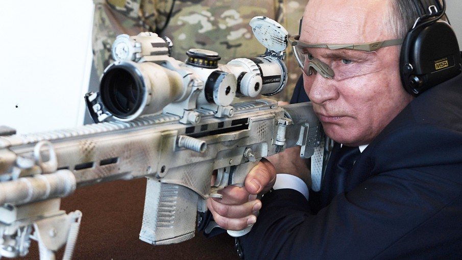 Putin apunta contra Occidente.