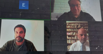 En diálogo con Blanquer.