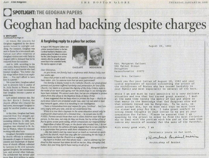 Mike Rezendes, el periodista que destapó la olla de la corrupción en la Iglesia