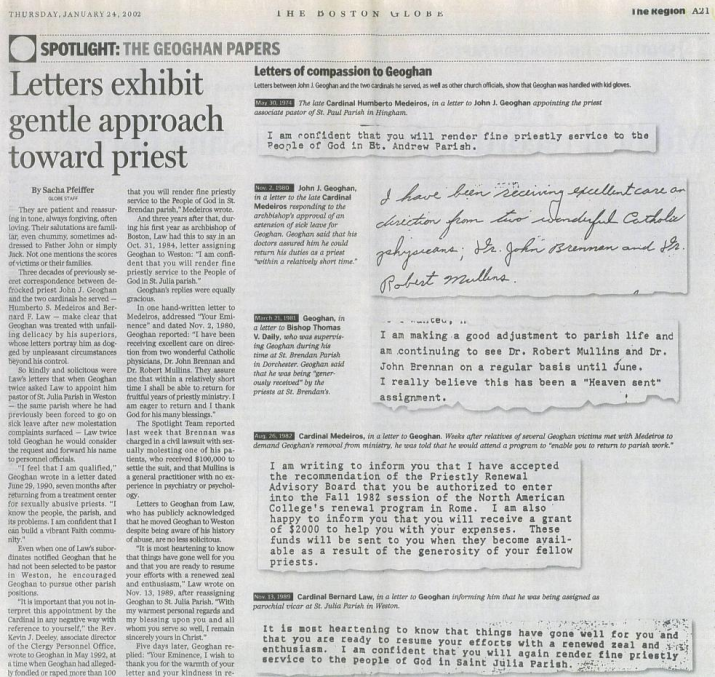 Mike Rezendes, el periodista que destapó la olla de la corrupción en la Iglesia
